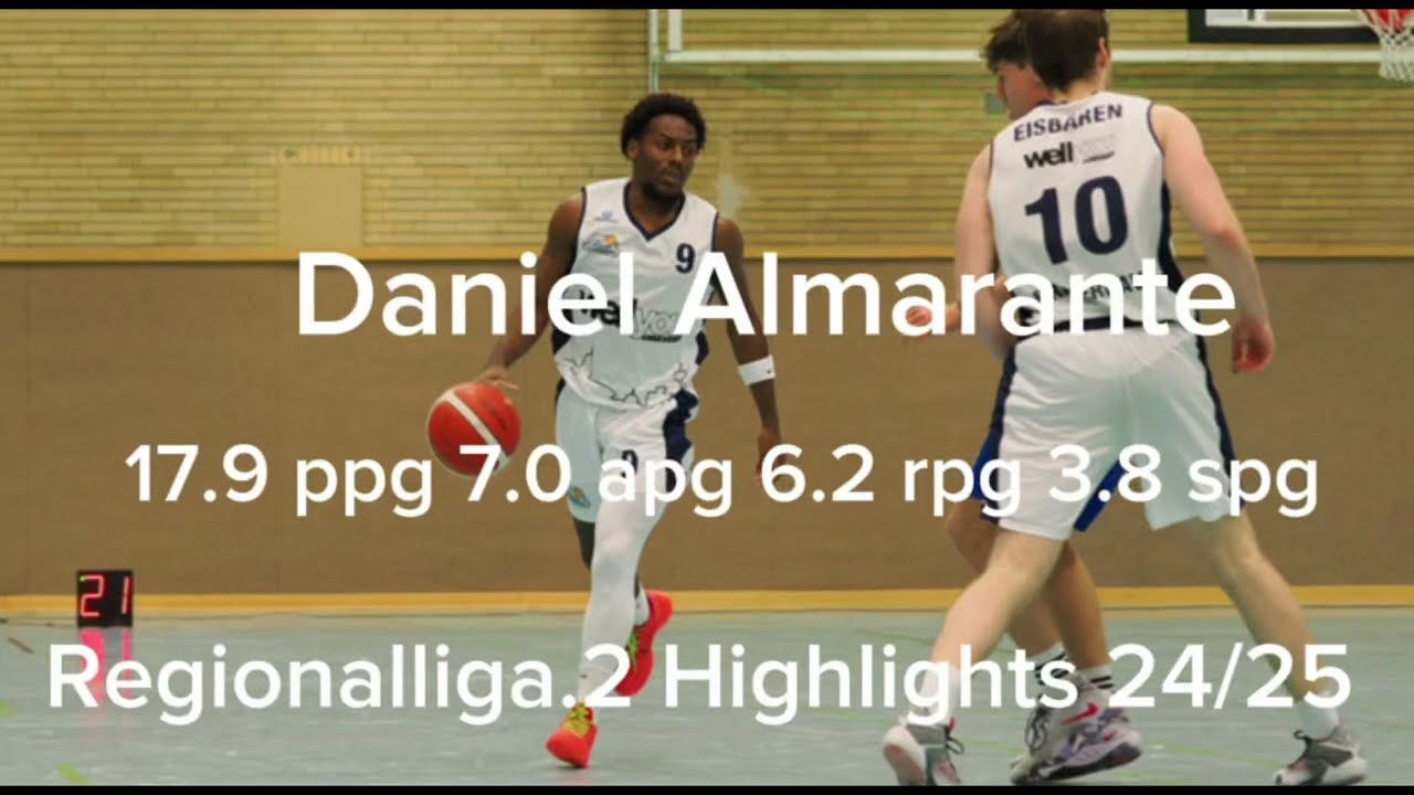 Daniel Almarante (Eisbaren Bremerhaven) Regionalliga.2 Highlights 24/25