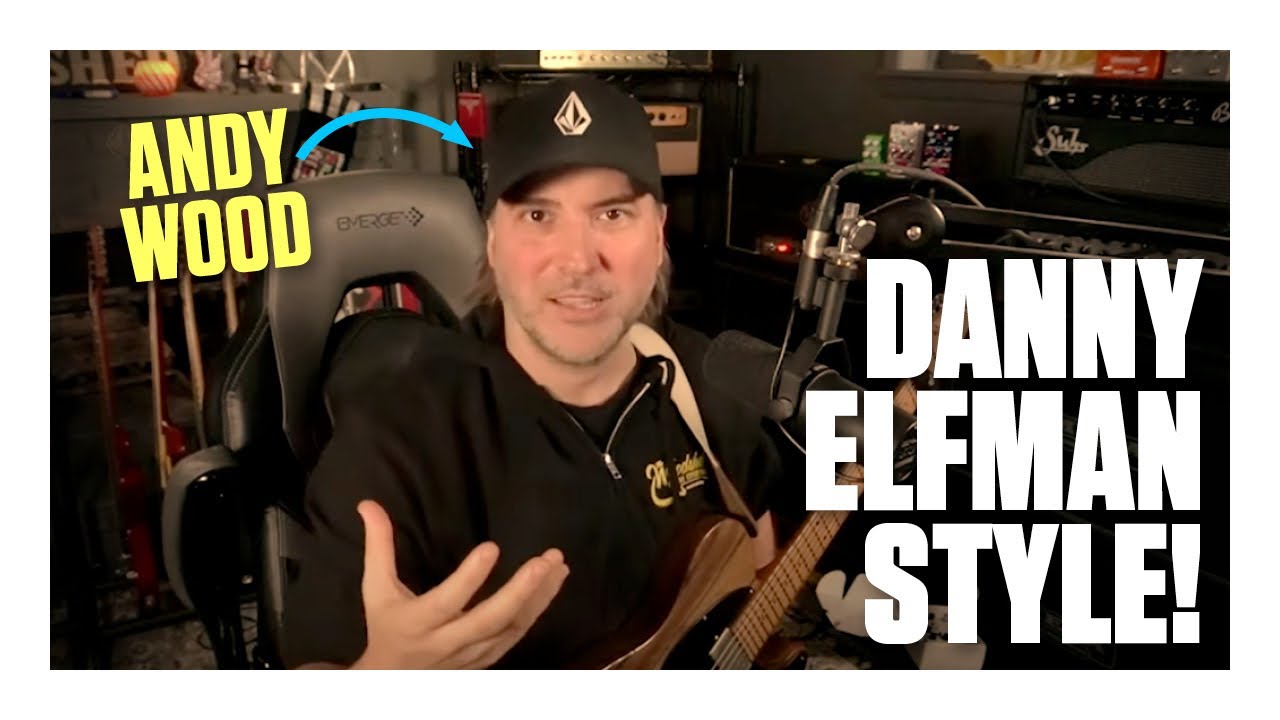 Andy Wood: Neo-classical, Danny Elfman-style arpeggios