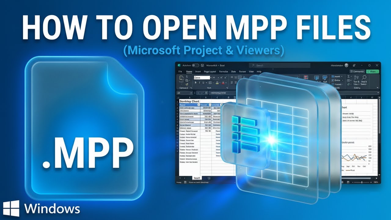 How to Open MPP Files (Microsoft Project)