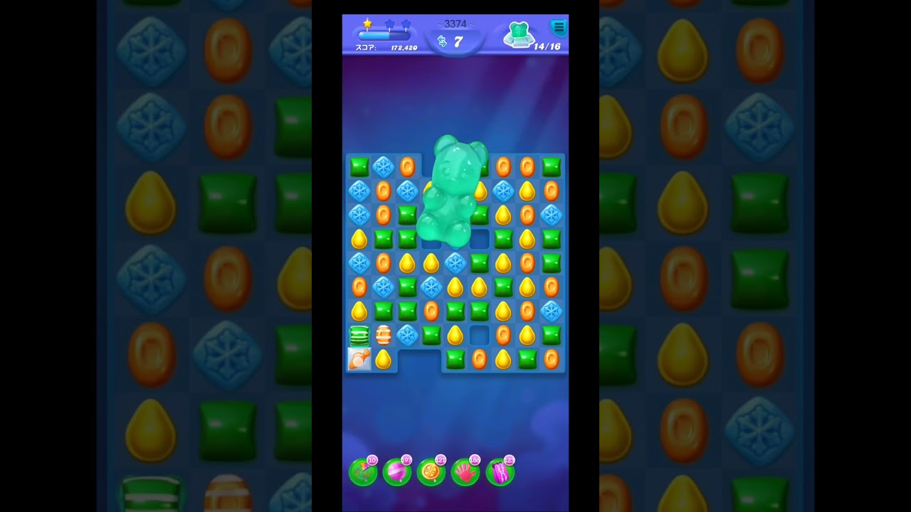 【Candy Crush Soda】Level3373,3374,3375【キャンディクラッシュソーダ】