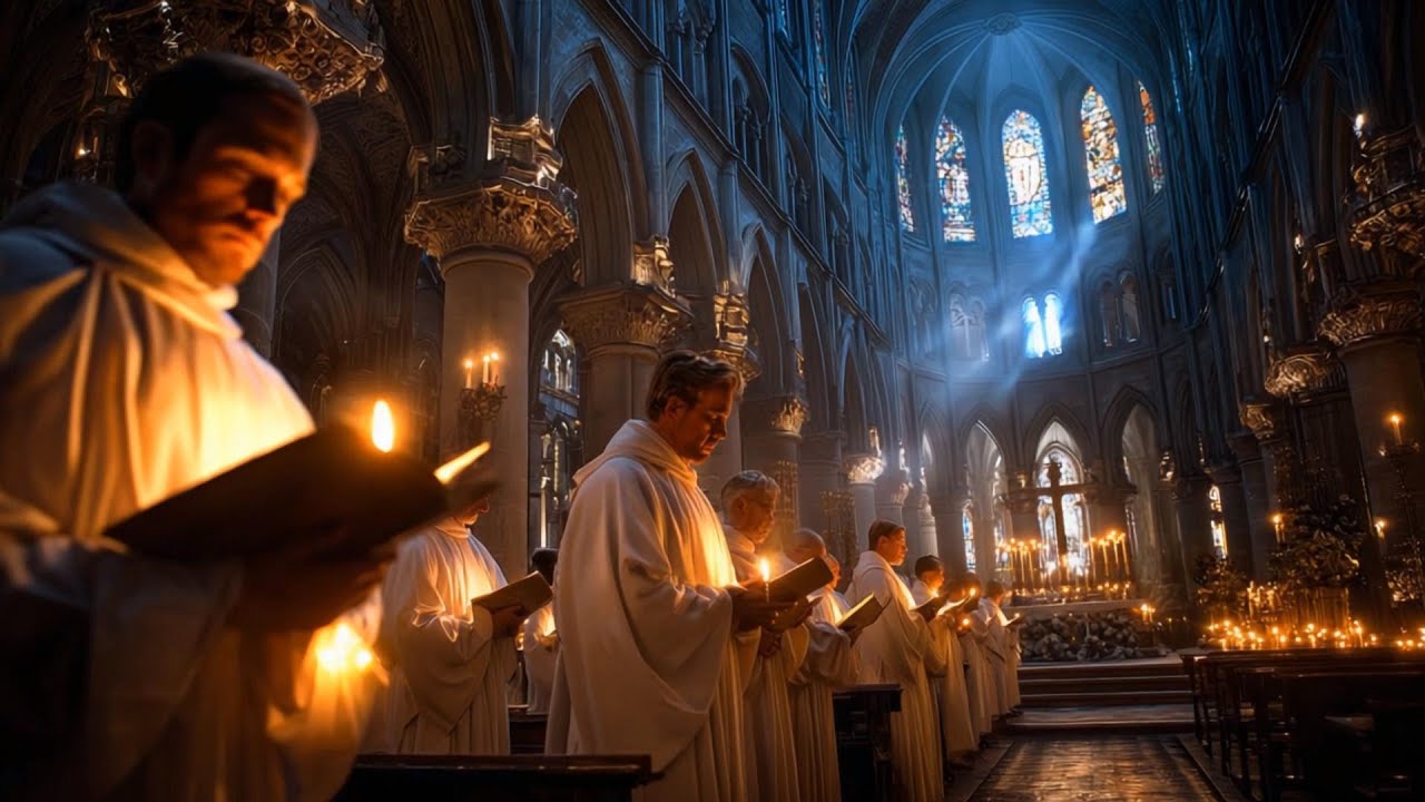 Gregorian Chant for Repentance ✝️ Psalm 51:1 | Gregorian Chanting