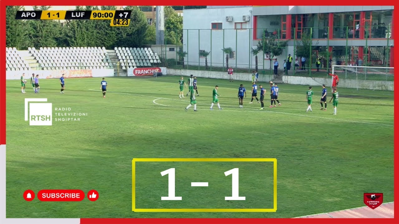 Apolonia – Luftëtari / Java 2 / Kategoria e Parë | 30 gusht | RTSH Sport