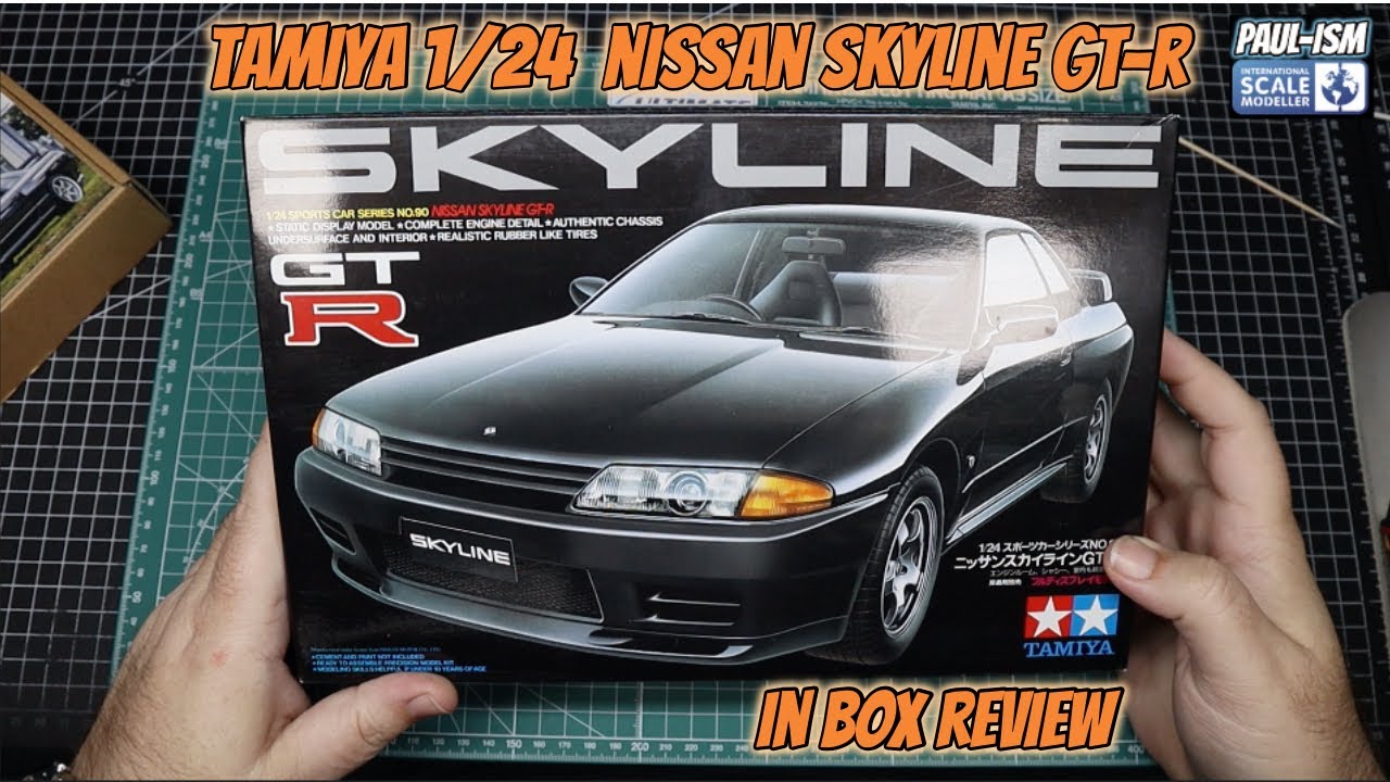 Tamiya 1/24 Nissan Skyline GT-R 24090 In Box Review