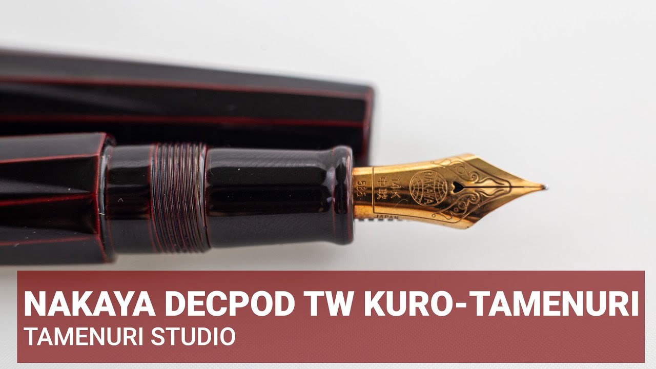 Nakaya Decapod TW in kuro-tamenuri. A different review