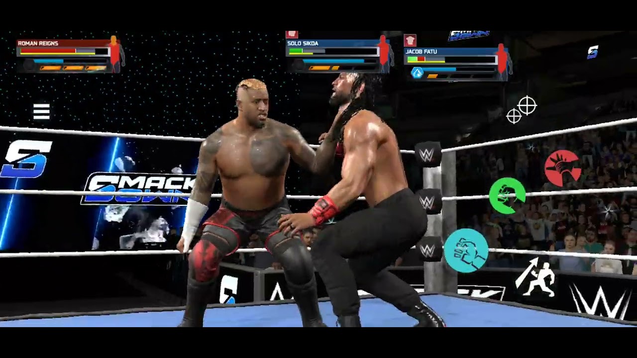 Handicap Match OTC vs Bloodline WWE2K25 NETFLIX 