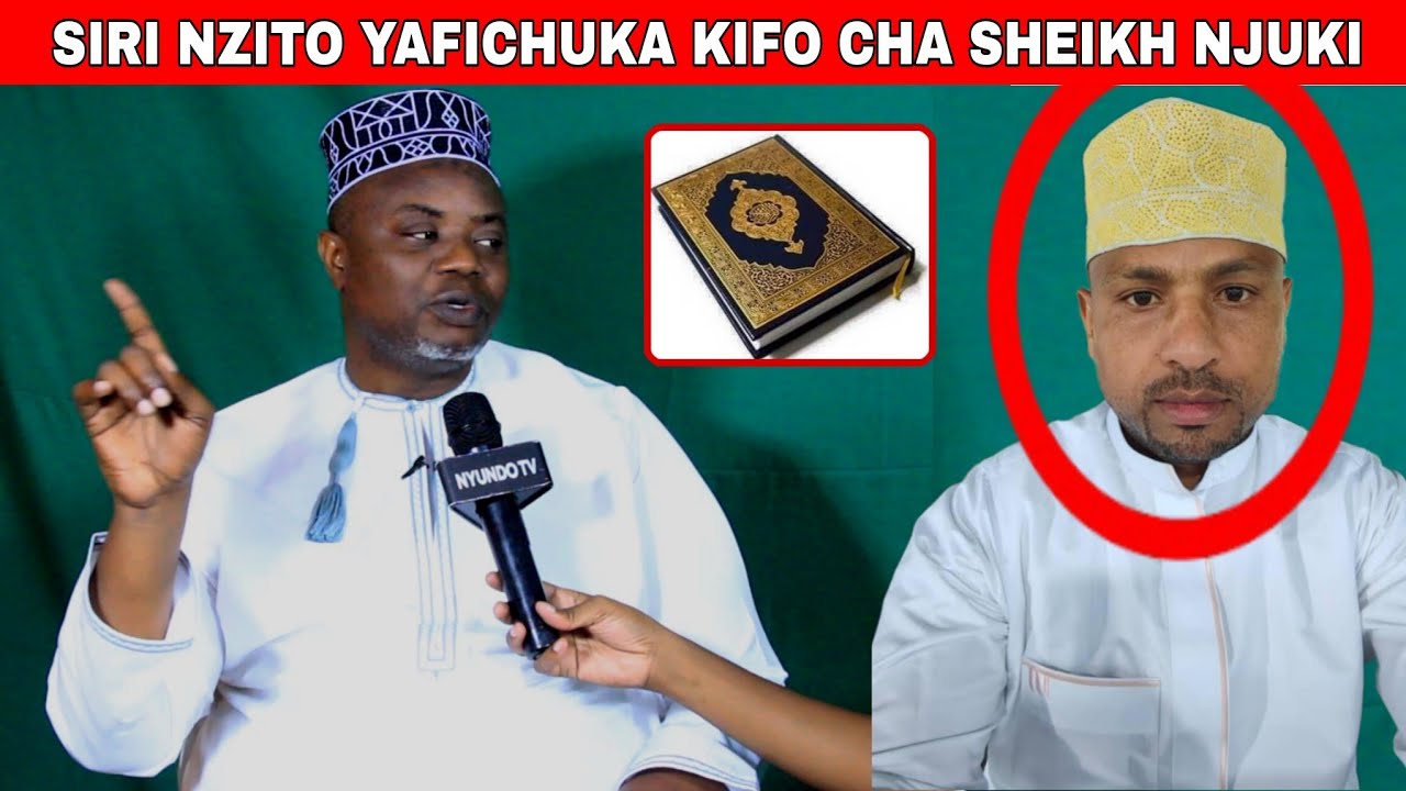 SHEIKH DIWANI afichua yaliyojificha kifo cha SHEIKH NJUKI na Dua iliyosimwa.