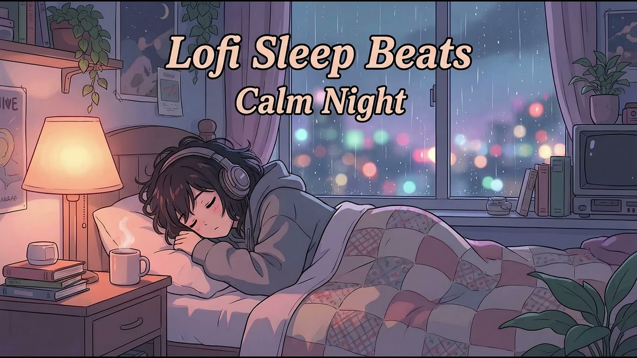 Lo-Fi Piano & Rain Sounds 🌙 | Relaxing Study Music | Deep Sleep & Focus Background