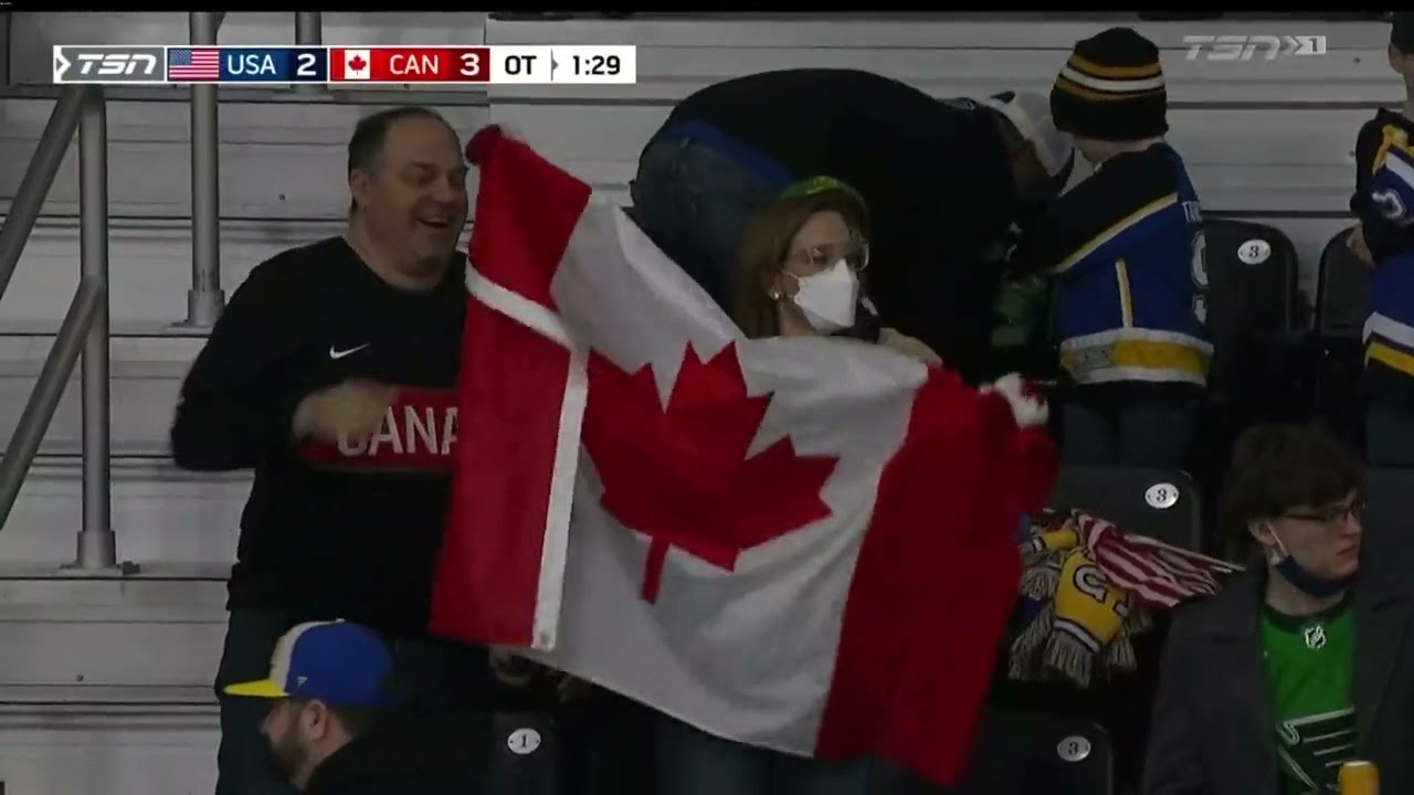 Marie-Philip Poulin Overtime Winner 🚨 vs Team USA