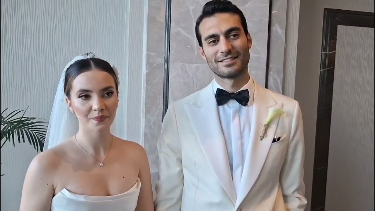 Oyuncu Almila Ada ve iş insanı İhsan &Ccedil;ilsal evlendi