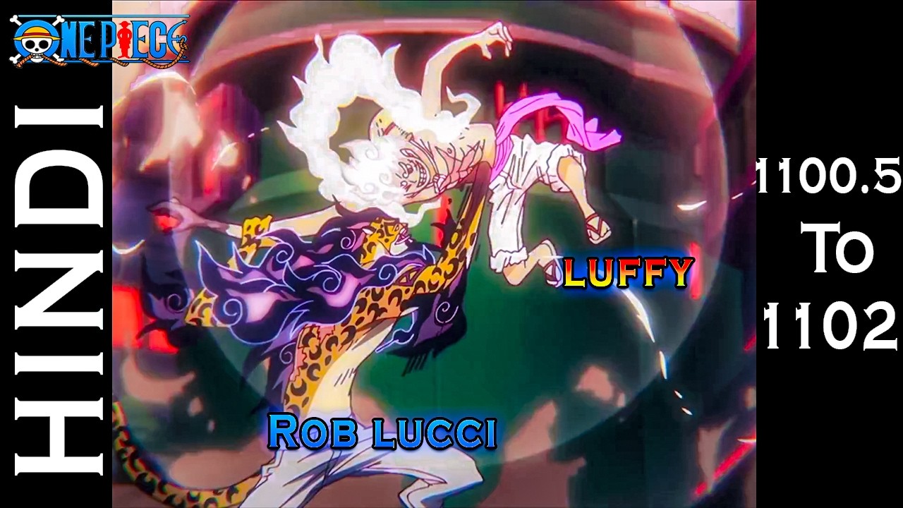 One Piece Episode 1100 5 to 1102 Hindi  EggHead Arc Full Breakdown & Review 1