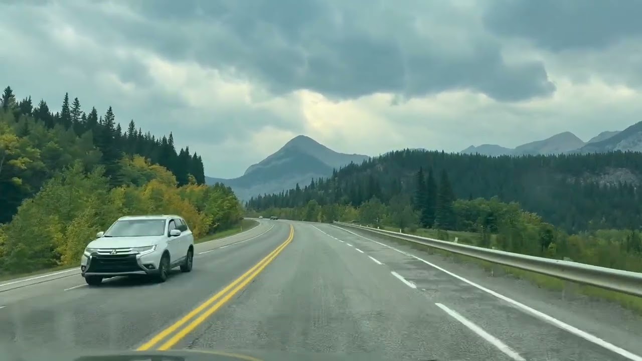 Driving in Alberta.  September 2025.