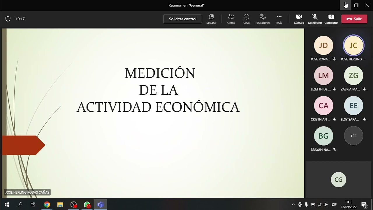 Macroeconomia Clase Virtual 13-09-22