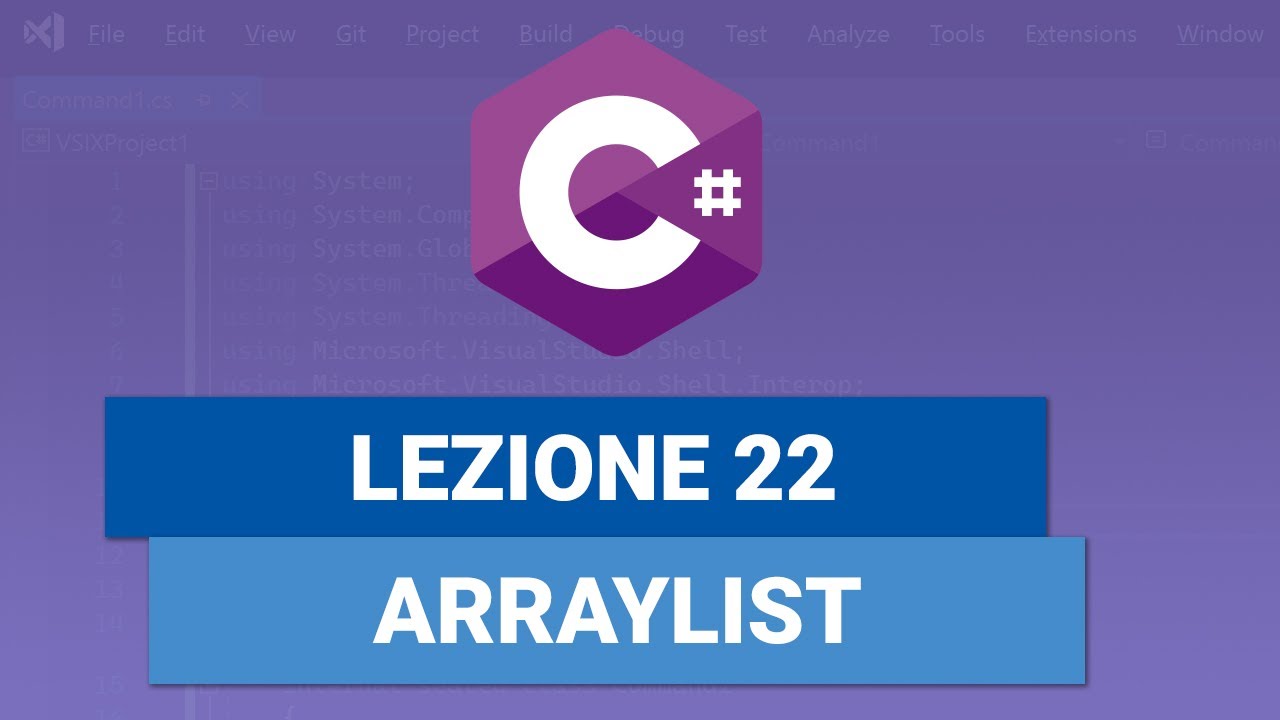 Le Arraylist - C# TUTORIAL ITALIANO 22