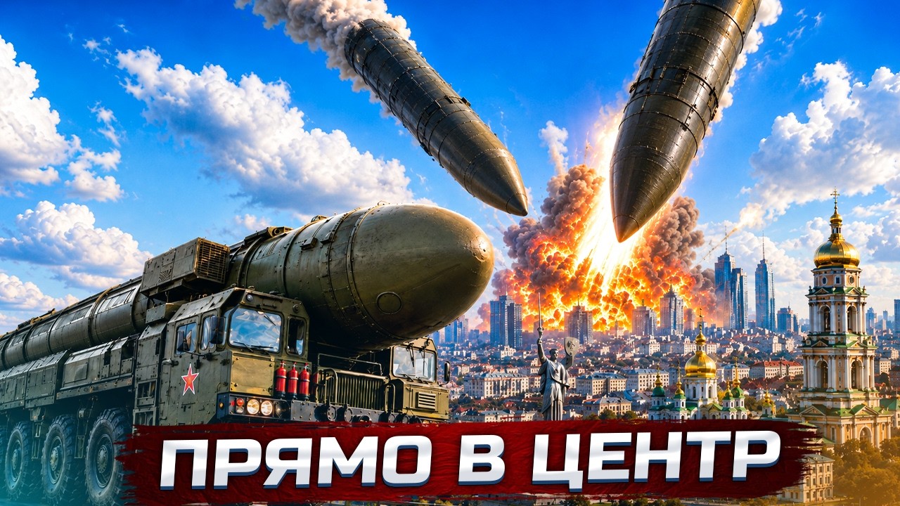Удары Орешниками по Киеву и центрам принятия решений - ответ России