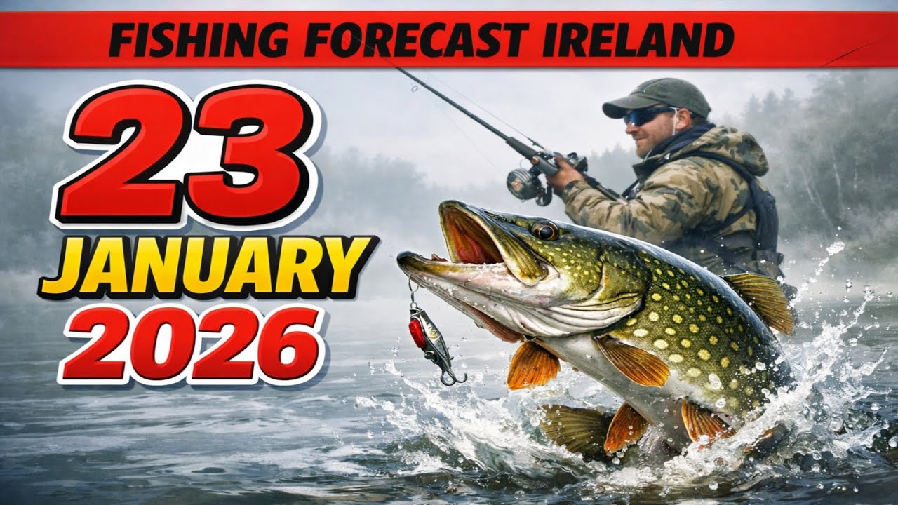 FISHING FORECAST in Ireland on 23 January 2026: Brave the Winter Chill for Rewarding Catches!
