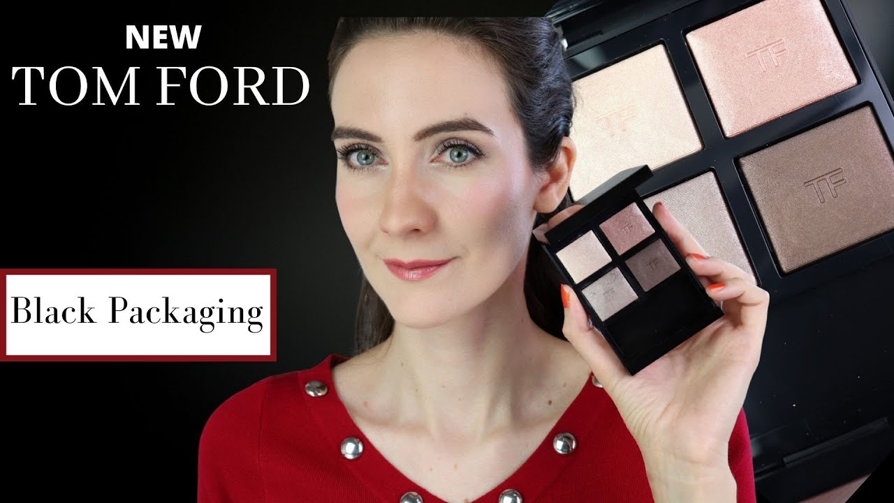 НОВИНКА TOM FORD NUDE DIP EYE COLOR QUAD | Лимитированная серия, чёрная упаковка | Обзор и образцы