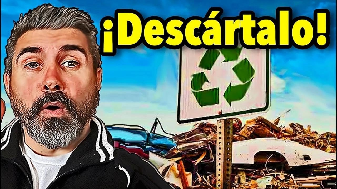 ¡Mira lo que pasa con los autos nuevos que nadie compra! ¡Qué desperdicio!