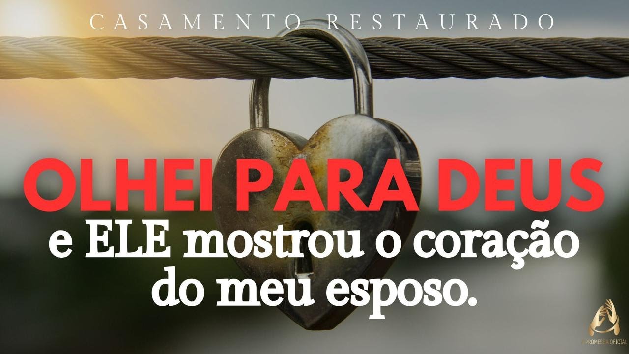 TESTEMUNHO CASAMENTO RESTAURADO CEIÇA & RONAME.