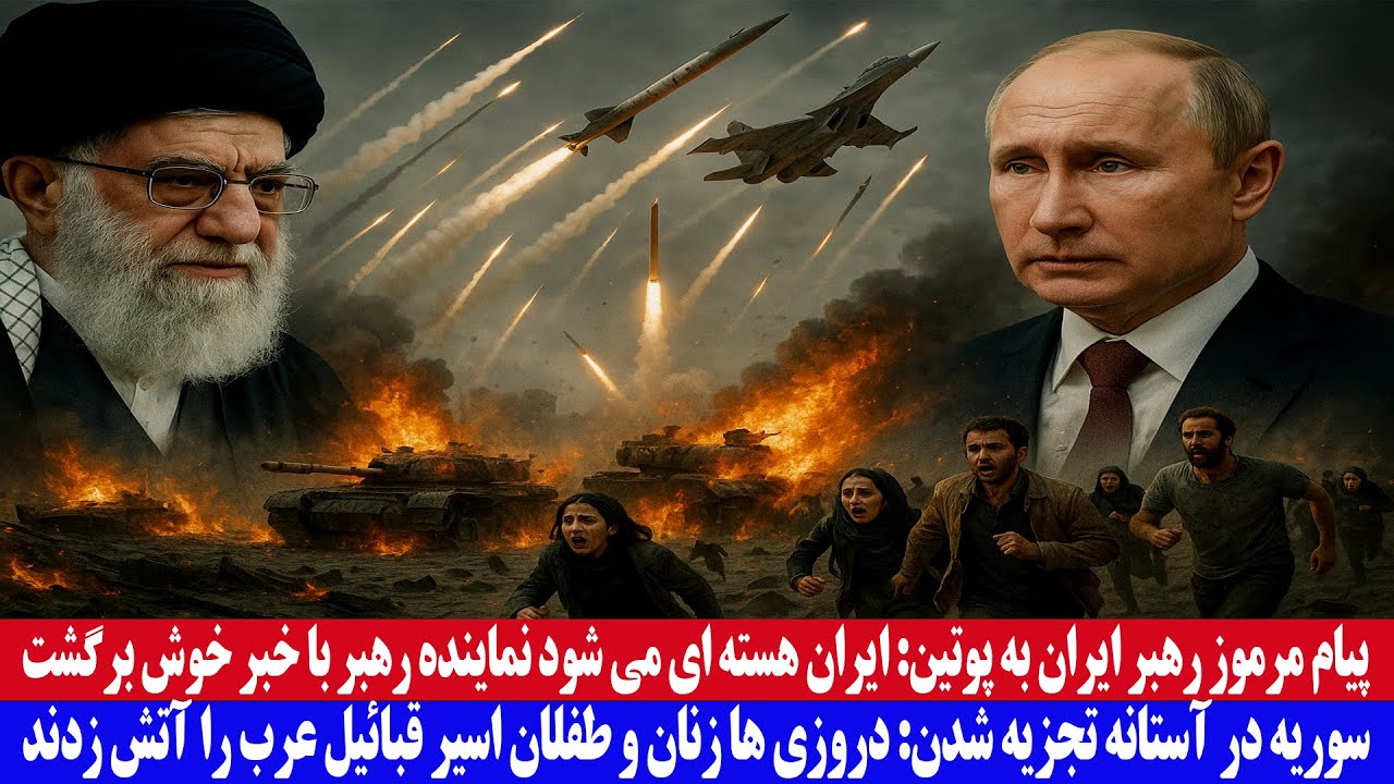 پیام مرموز رهبر ایران به پوتین: ایران هسته‌ای می‌شود نماینده رهبر با خبر خوش برگشت