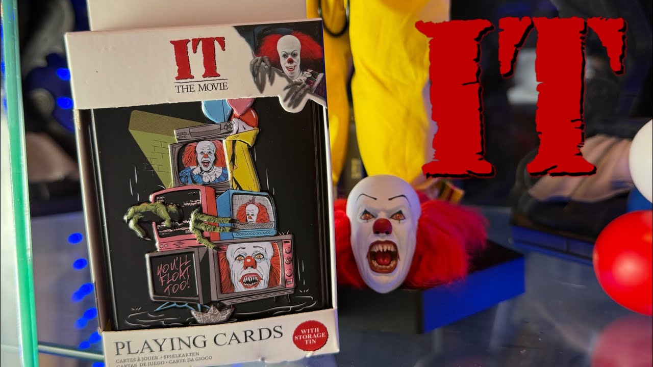 Paladone IT Movie special edition playing cards review 