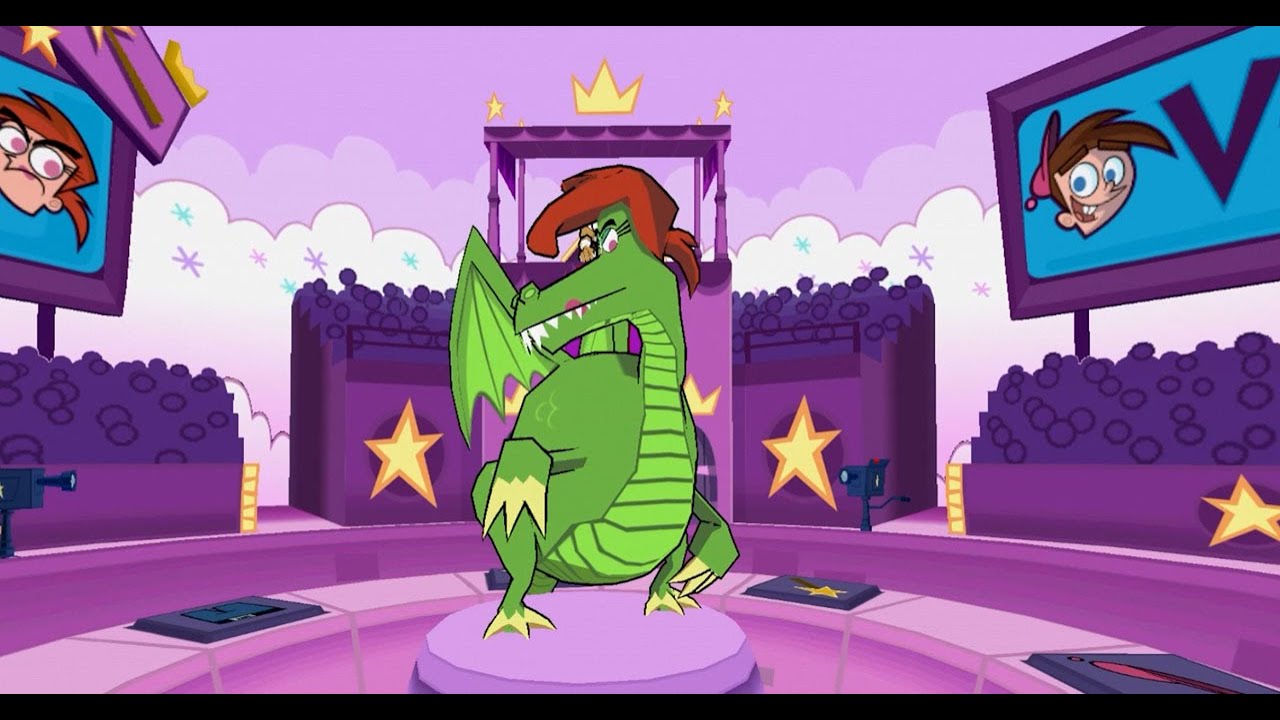 Fairly Oddparents Breakin Da Rules Dragon Vicky Final Boss Fight & Ending 4K60FPS