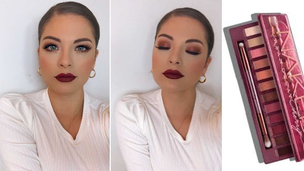 Sultry Fall Makeup Look | UD Naked Cherry Palette