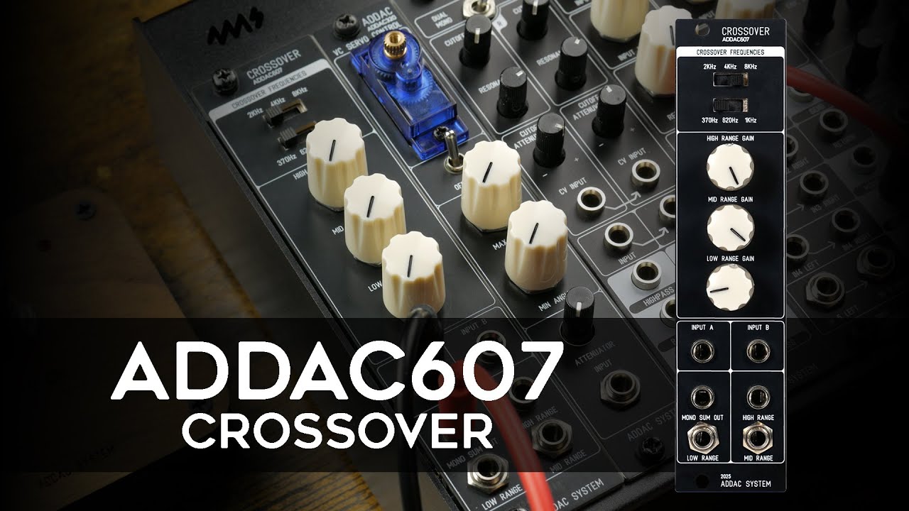 CROSSOVER EURORACK MODULE | ADDAC System - ADDAC607