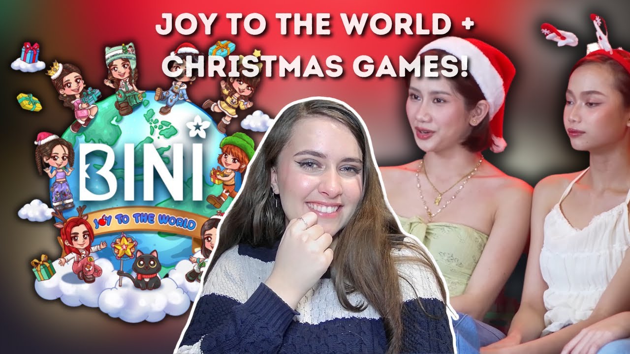 Yay! | BINI 'Joy To The World' Official Video & Reaction + Roll and Rob Christmas Game REACTION