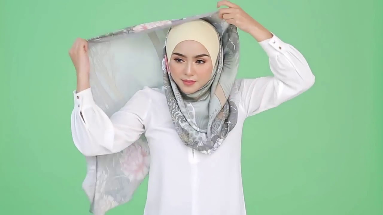 Effortless Shawl Tutorial | Malaysia Hijab Tutorial | Galeri Ariani
