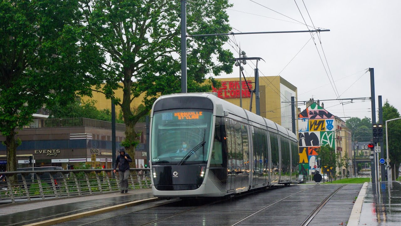 [FHD] Tramway de Caen - Keolis Caen Mobilité Twisto / Ligne T1, T2 & T3