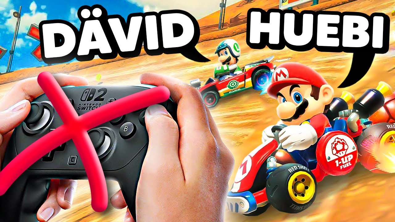 Mario Kart World, aber OHNE Controller CHALLENGE!