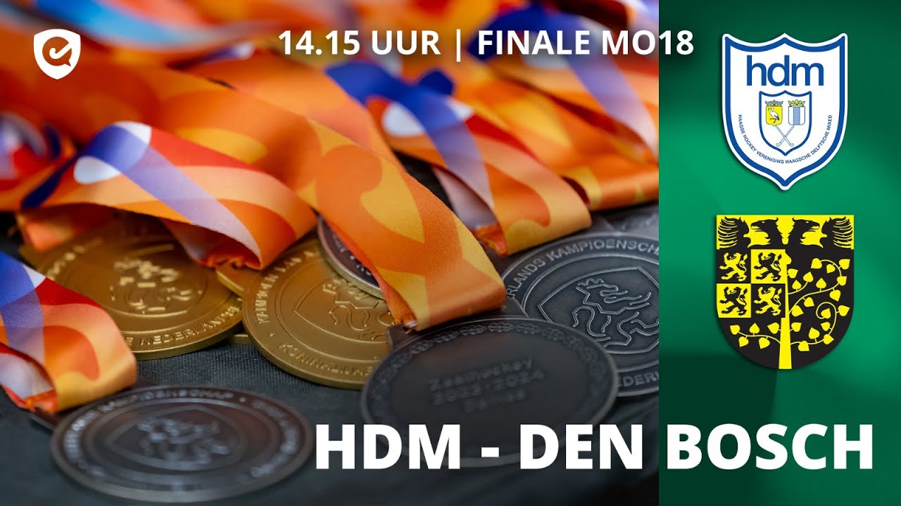 NK-FINALE MO18 🏆 | HDM - Den Bosch | 𝐿𝐼𝑉𝐸 𝑉𝐴𝑁𝐴𝐹 14.15 𝑢𝑢𝑟