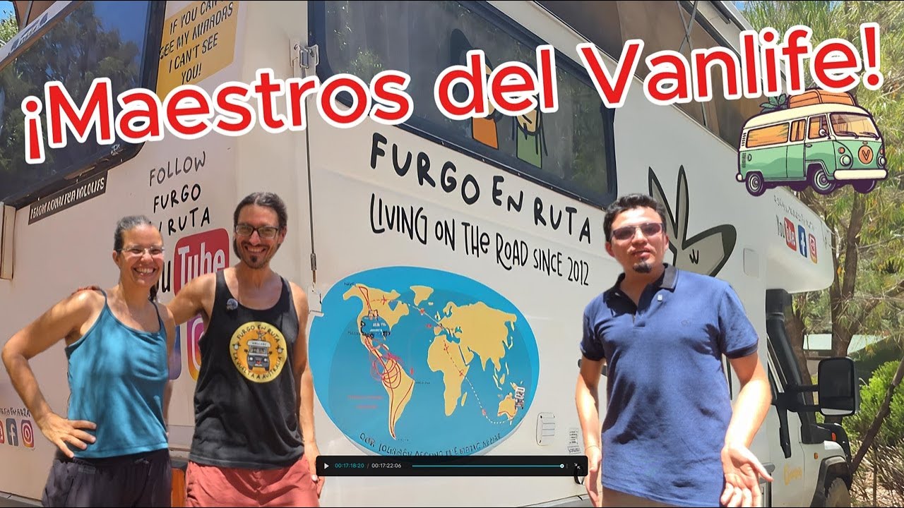 Cómo vivir 13 AÑOS viajando por el mundo 🌎 VAN TOUR FT. Furgo en Ruta