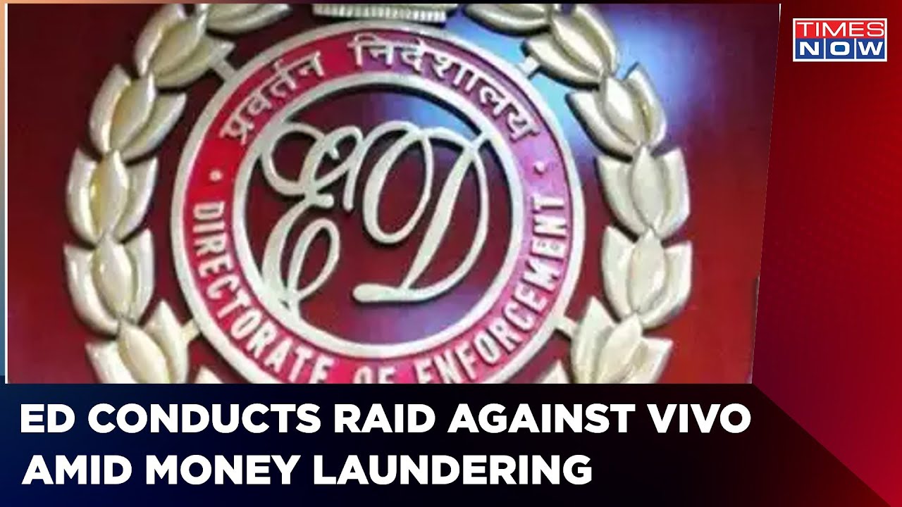 ED Raids At Multiple Locations Of Chinese Vivo company in J&K, Ladakh | Money Laundering | Times Now