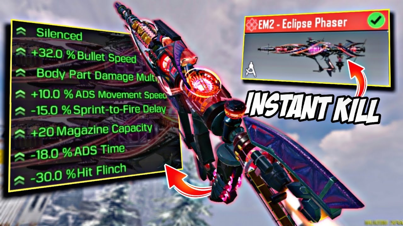 BEST EM2 GUNSMITH in CODM | INSANE DAMAGE & INSTANT KILL Setup 🔥