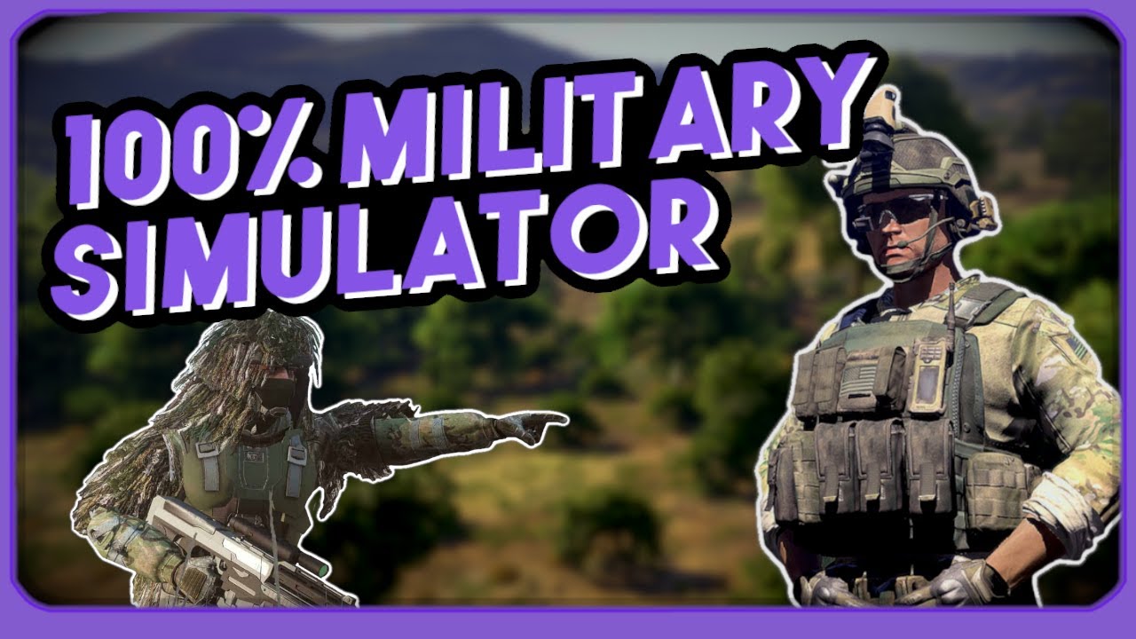 ARMA 3 is 100% Military Sandbox