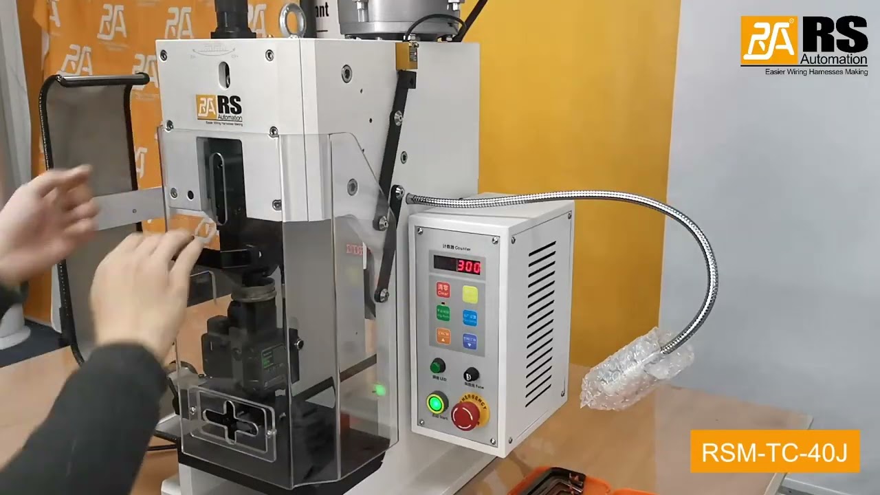 RS Terminal Crimping Machine RSM-TC-40J