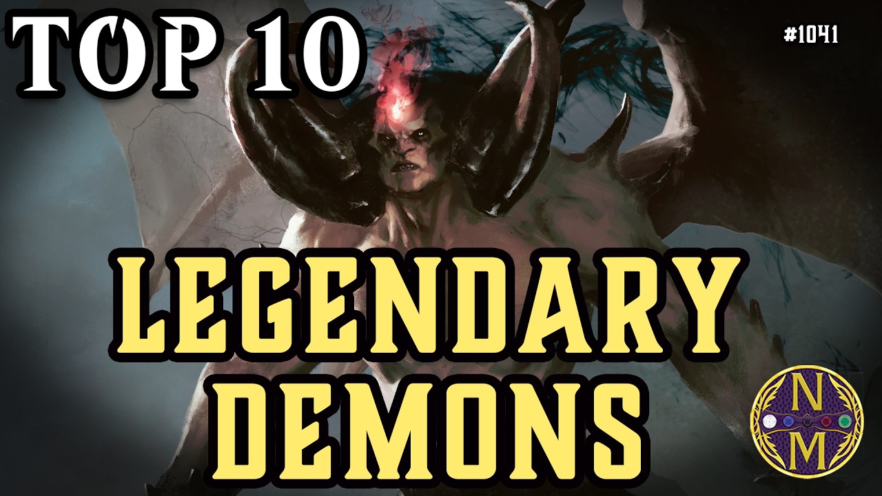 ТОП-10 MTG: Легендарные демоны | Magic: the Gathering