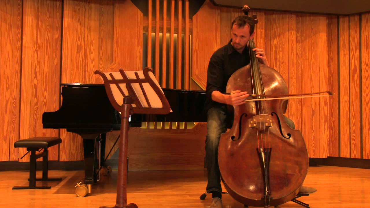 Tim Dunin - Double Bass - David Anderson Capriccio No. 2 - YouTube sharing