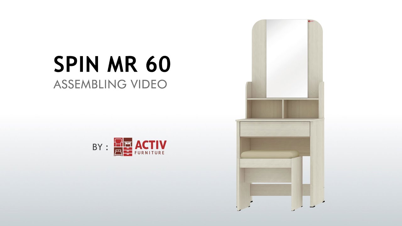 PETUNJUK PERAKITAN SPIN MR 60 dan SPIN MR 61