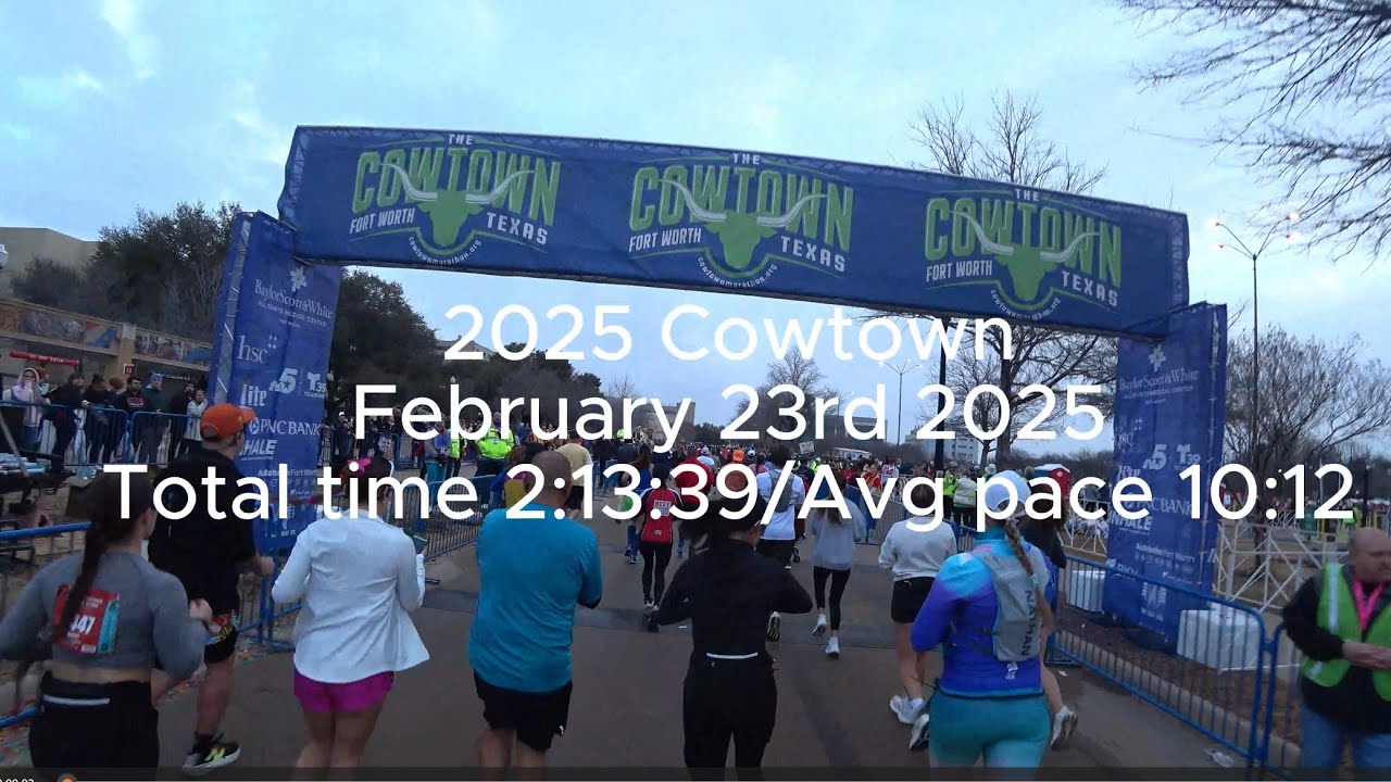 2025 Cowtown (half) run