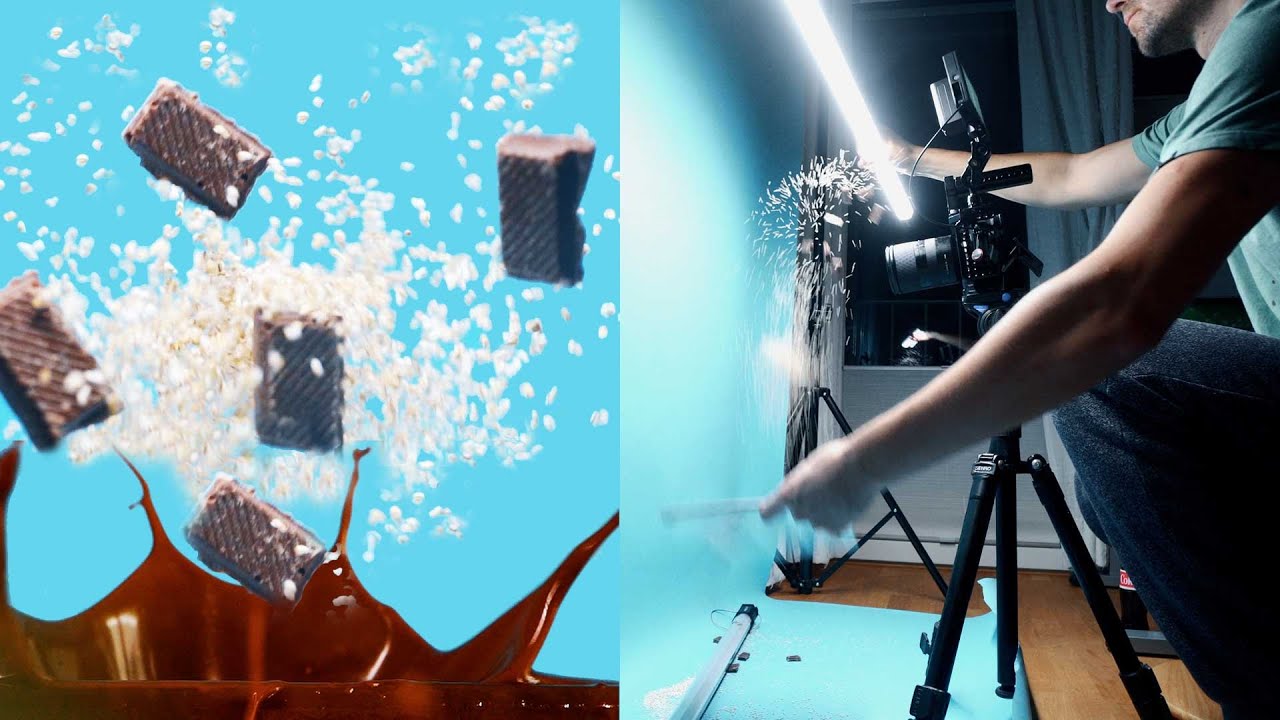 How to create a Professional chocolate bar Commercial