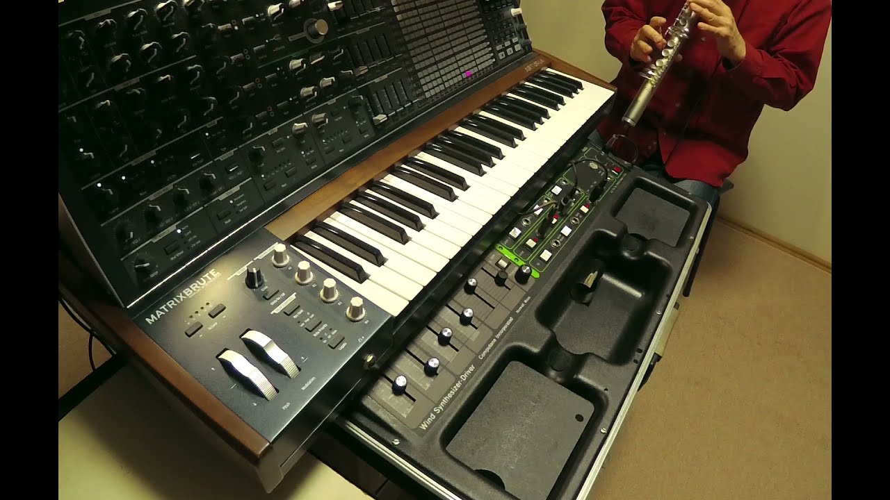 Lyricon driver / MatrixBrute - What A Wonderful World