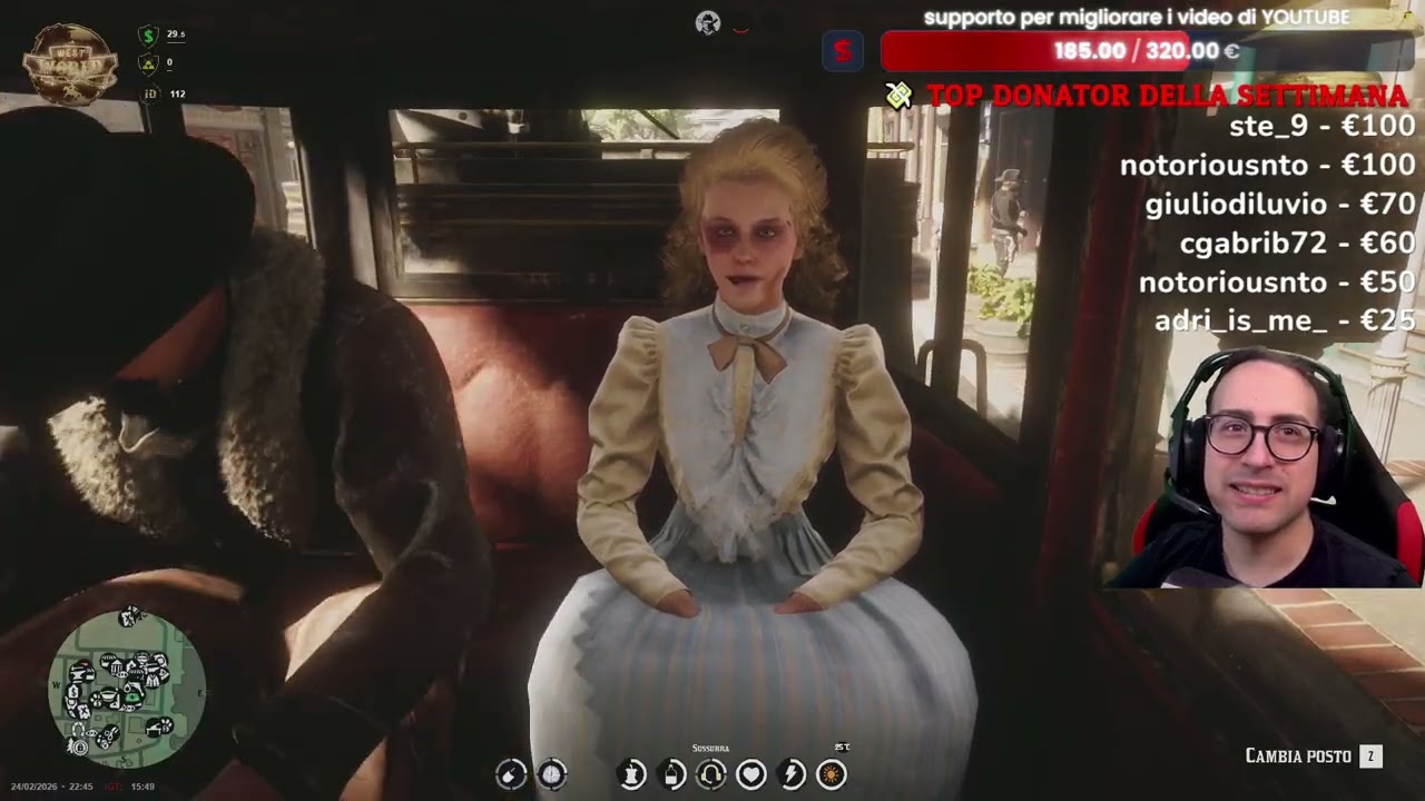 [RDR2 RP] [DON BONO] sindaco corrotto di blackwater ?! #6 (LIVE INTERA)