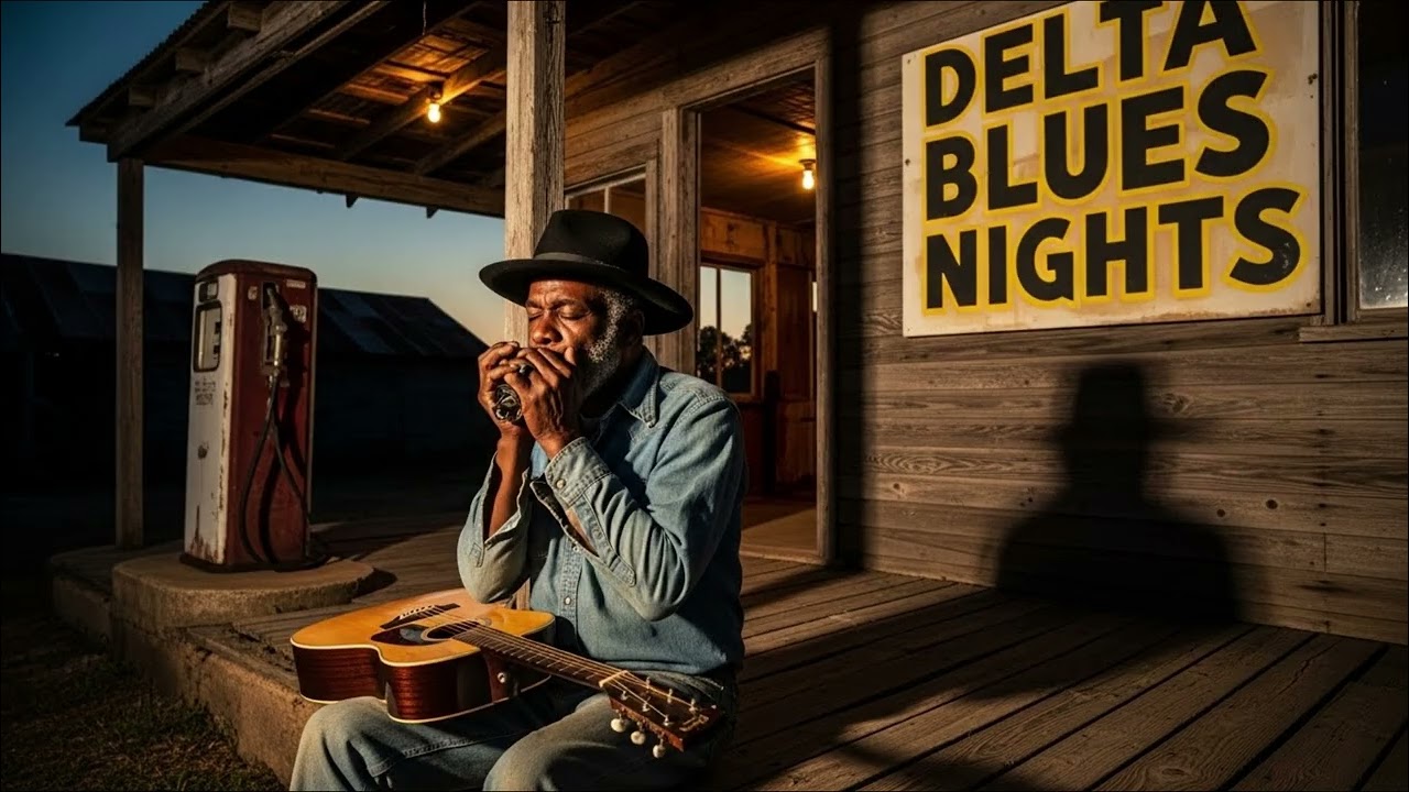 Slide & Harp Sessions 🎸 Harmonica-Driven Delta Rock