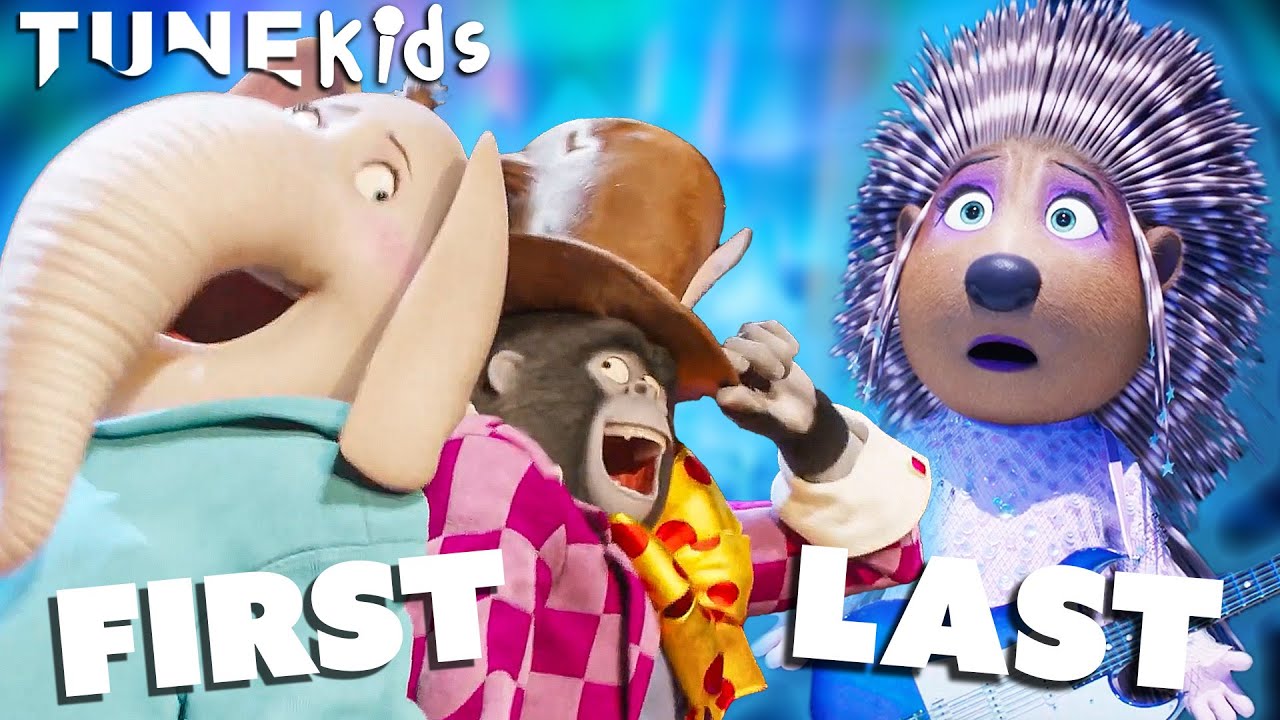 First and Last Songs from Sing and Sing 2! ft. Taron Egerton & More | TUNE: Kids