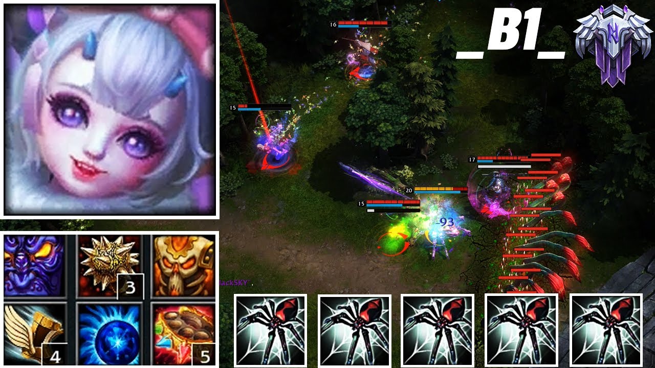 HON MVP Arachna _B1_ - 1800+ MMR CM