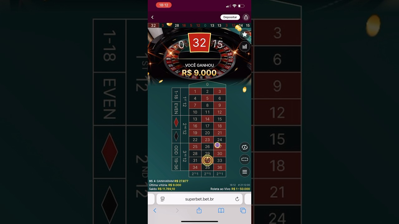 🎰 ROLETA CASSINO - 9.000,00 em UMA JOGADA 😱 