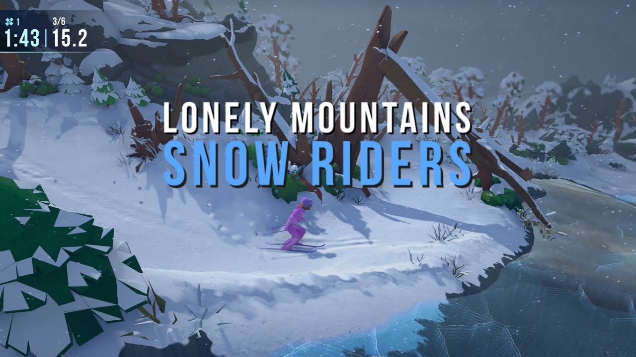 Testando o jogo Lonely Mountains: Snow Riders