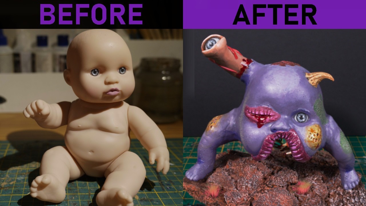 I Made a Horrifying MONSTER... Using a BABY DOLL